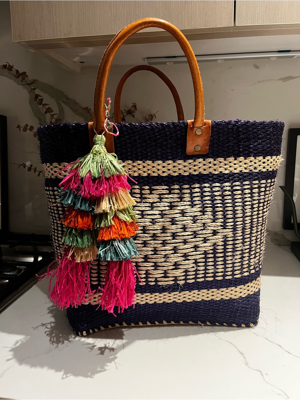 Mar y Sole Ibiza Tote in Navy